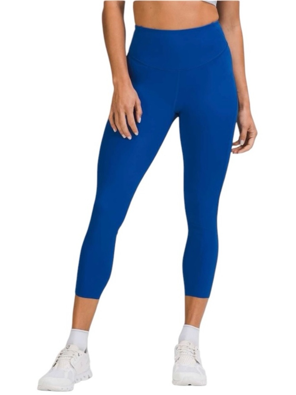 Lululemon Base Pace High-Rise Crop 23" Symphony Blue Women’s Size 4 W6BO1S